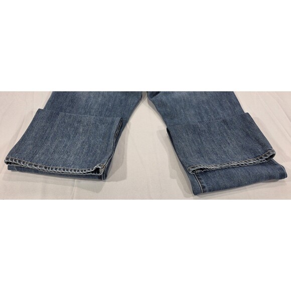 Gap Mens Blue Jeans Bootcut Mid Rise Medium Wash Cotton Denim Cowboy 34x34 - Picture 10 of 16